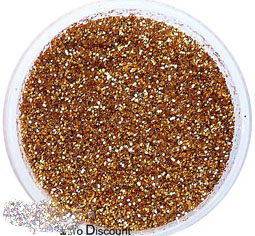 polvere glitter oro